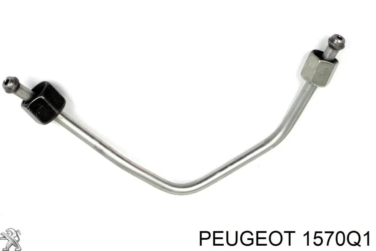 Трубка топливная форсунки 3-го цилиндра Peugeot/Citroen 1570Q1 цена, от 16.16 USD