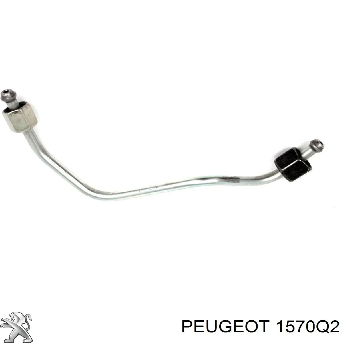 Трубка топливная форсунки 4-го цилиндра Peugeot/Citroen 1570Q2 цена, от 16.46 USD