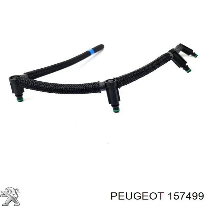Купить 1441256 Peugeot/Citroen Обратная топливная трубка