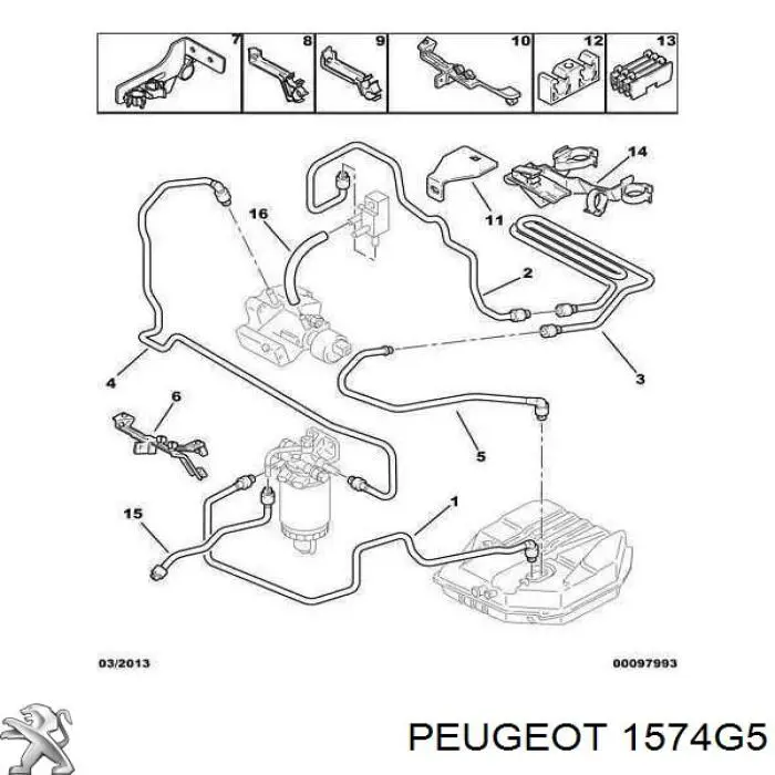 1574G5 Peugeot/Citroen 