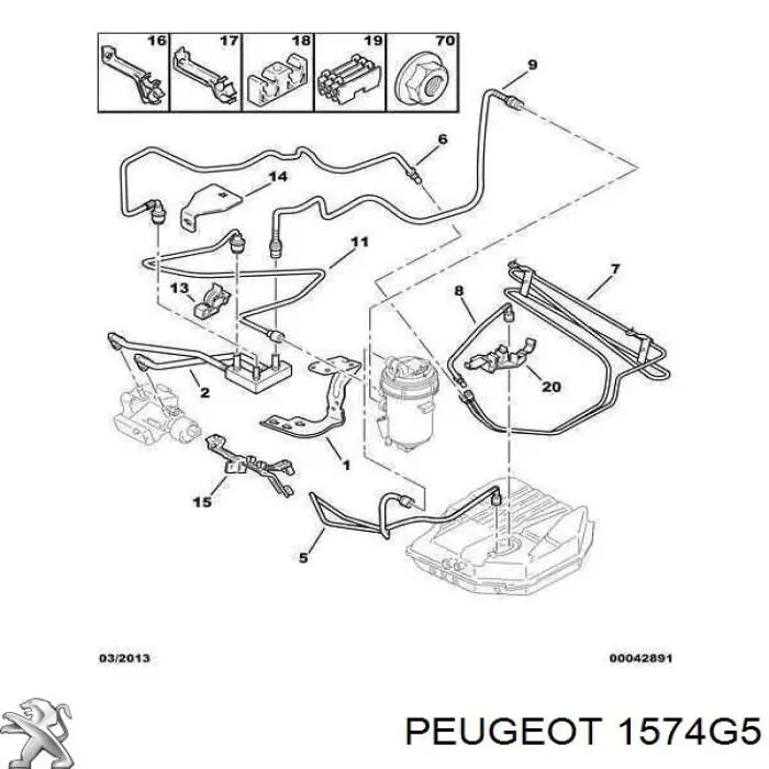 Купить 1574G5 Peugeot/Citroen 