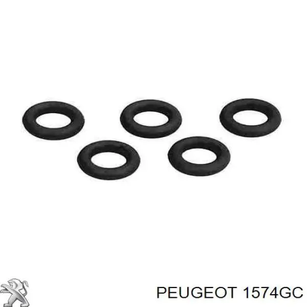 1574GC Peugeot/Citroen кольцо уплотнительное штуцера обратного шланга форсунки
