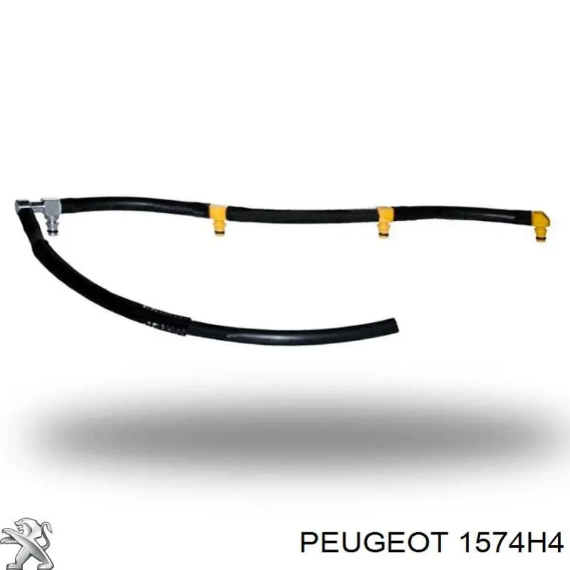 Купить 1574H4 Peugeot/Citroen Обратная топливная трубка
