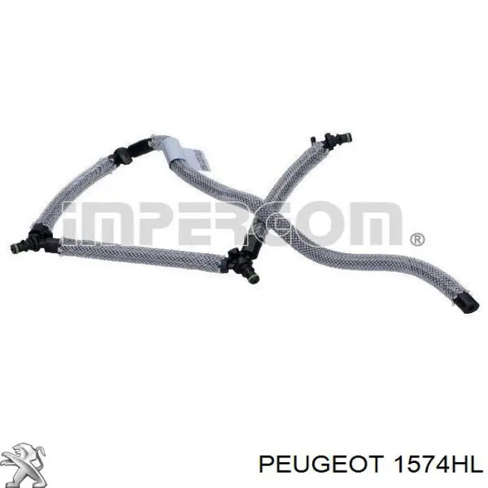 Обратная топливная трубка 1574HL Peugeot/Citroen