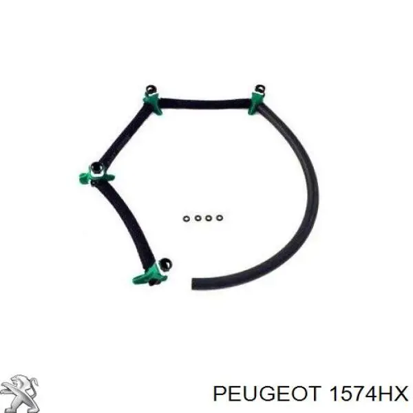 Обратная топливная трубка 1574HX Peugeot/Citroen
