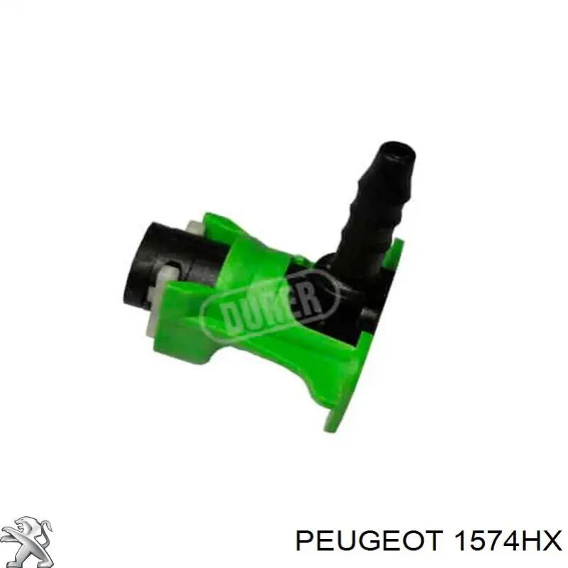 Купить 1574HX Peugeot/Citroen Обратная топливная трубка