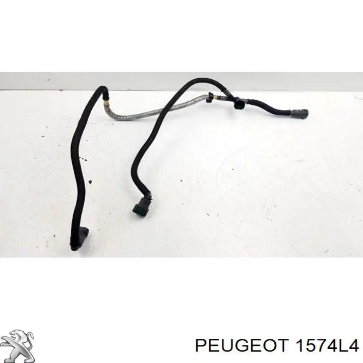 Обратная топливная трубка от форсунок Peugeot/Citroen 1574L4
