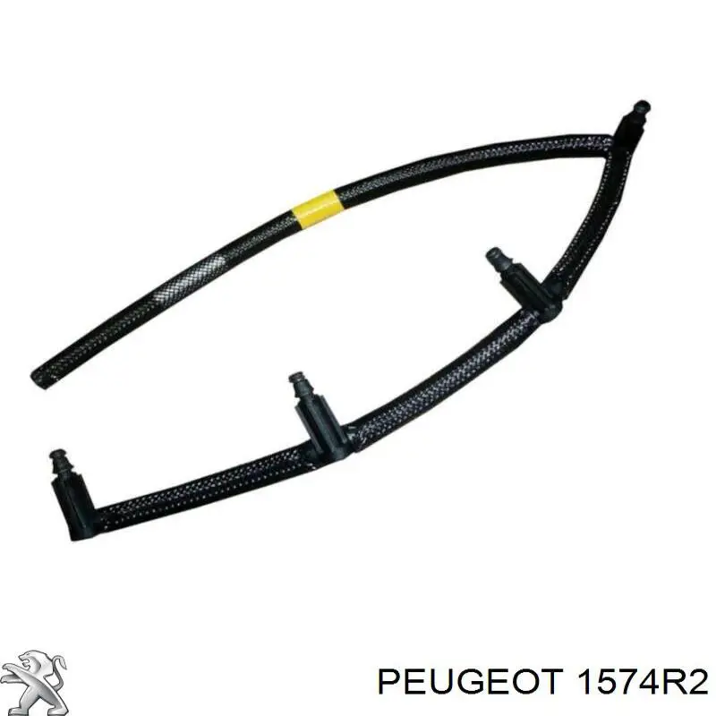 Трубка топливная, обратная от форсунок Peugeot/Citroen 1574R2 цена, от 10.14 USD