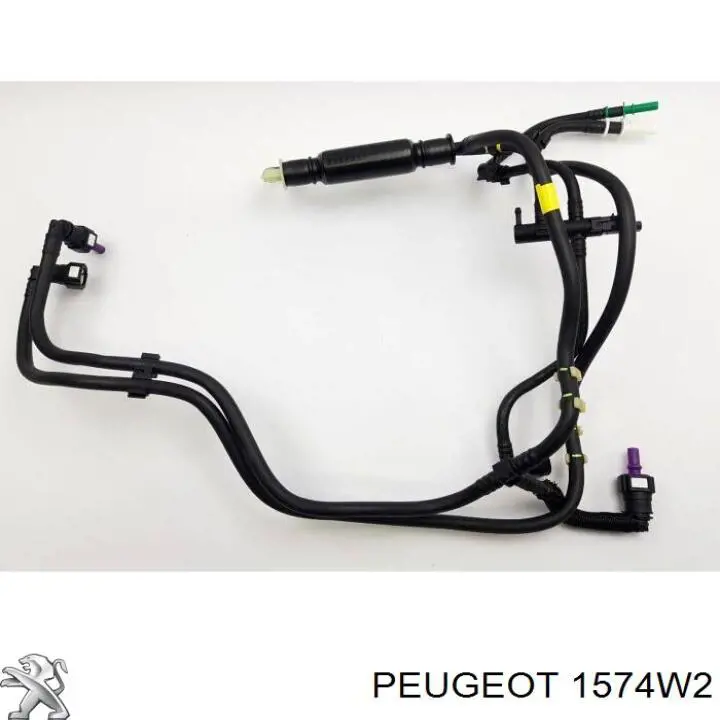 Трубка топливная, от фильтра к насосу Peugeot/Citroen 1574W2 цена, от 25.34 USD