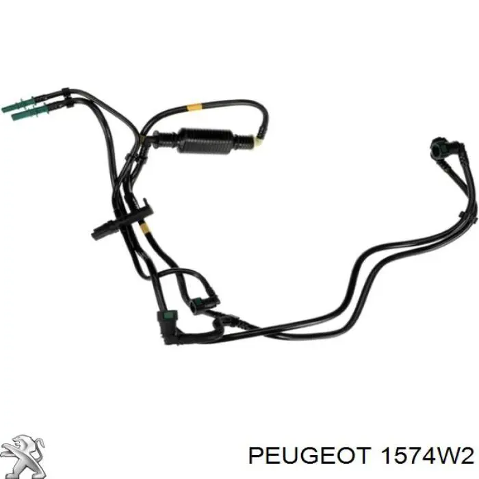 Трубка топливная, от фильтра к насосу 1574W2 Peugeot/Citroen