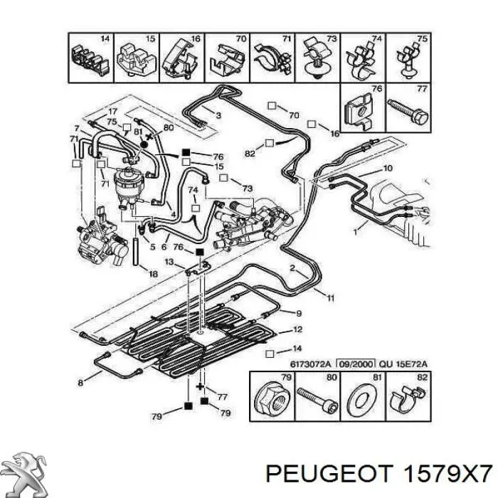  1579X7 Peugeot/Citroen