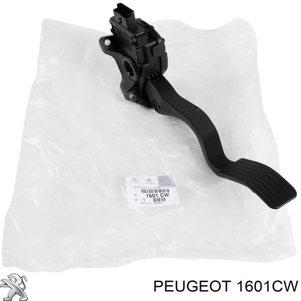 1601CW Peugeot/Citroen pedal de gás (de acelerador)