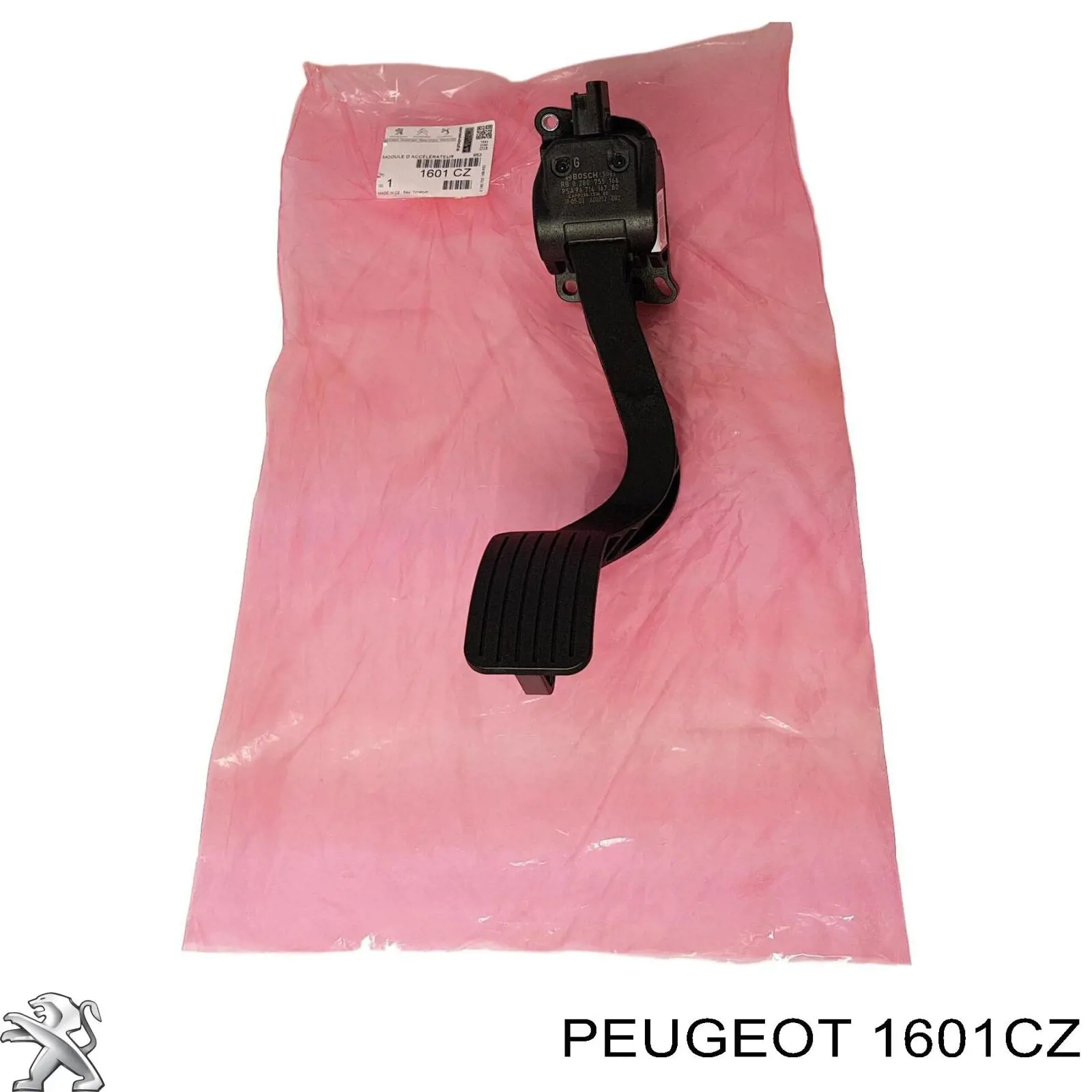 Педаль газа 1601CZ Peugeot/Citroen