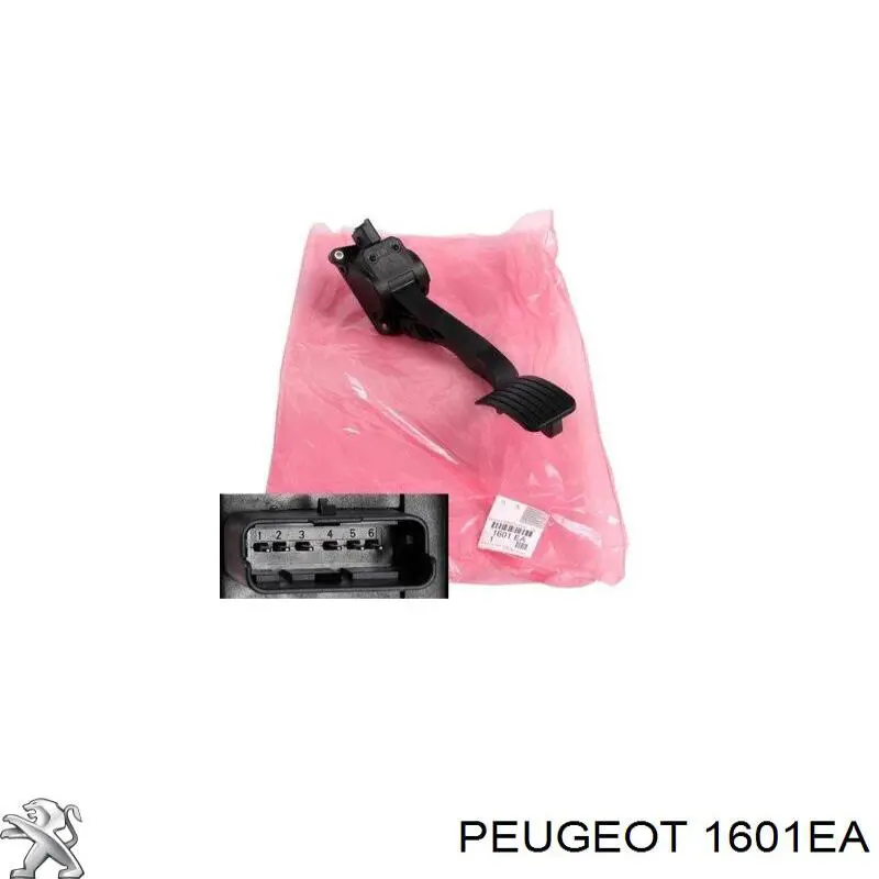 Pedal de gás (de acelerador) Peugeot/Citroen 1601EA preço, a partir de 81,81 USD