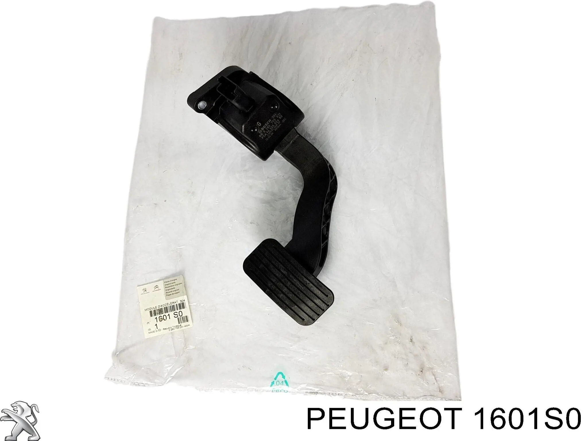 1601S0 Peugeot/Citroen Педали газа