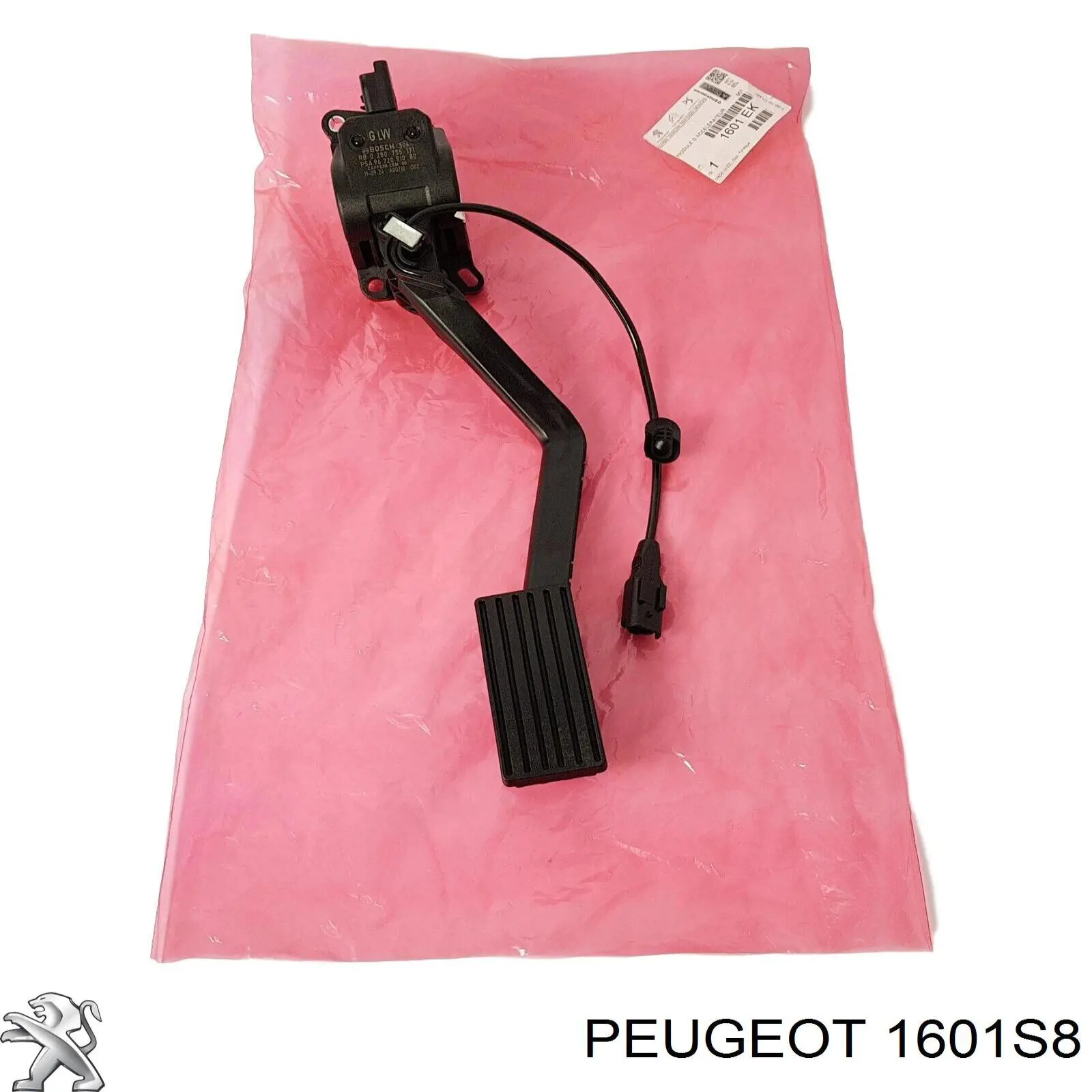 Compre 1400045780 Fiat/Alfa/Lancia Pedal de gás (de acelerador)