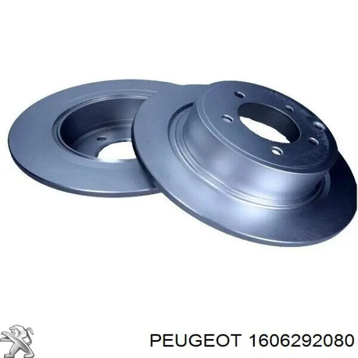 1606292080 Peugeot/Citroen диск тормозной задний
