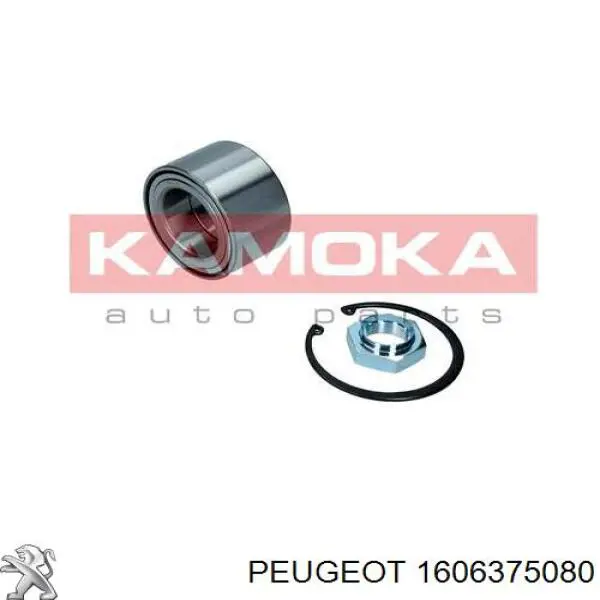 1606375080 Peugeot/Citroen подшипник ступицы задней