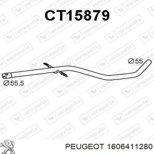 ДПФ фильтр Peugeot/Citroen 173802 цена, от 510.44 USD