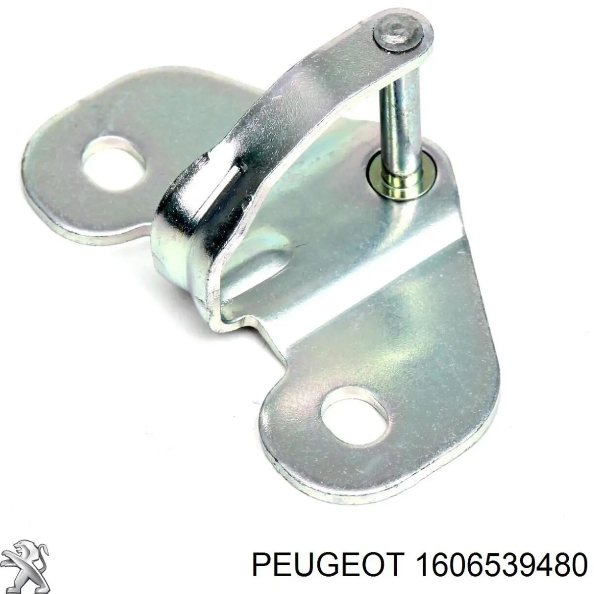 Guía, botón de enclavamiento, puerta de batientes trasera izquierda inferior 1606539480 Peugeot/Citroen