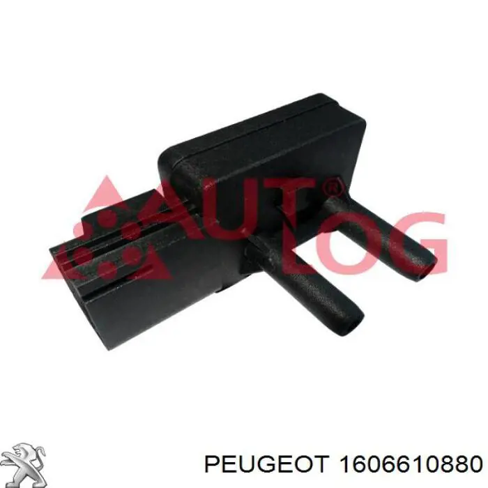 1606610880 Peugeot/Citroen sensor de pressão dos gases de escape