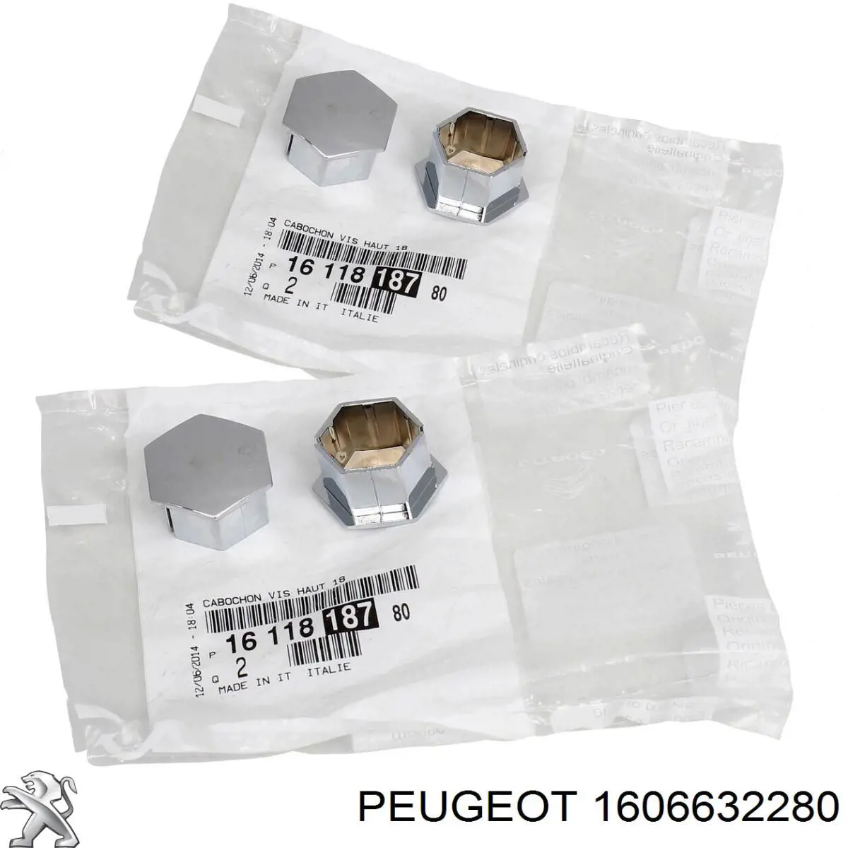 Комплект ковриков Peugeot/Citroen 1606632280 цена, от 92.40 USD