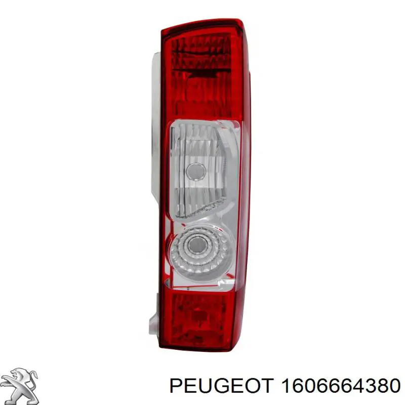 1606664380 Peugeot/Citroen фонарь задний правый