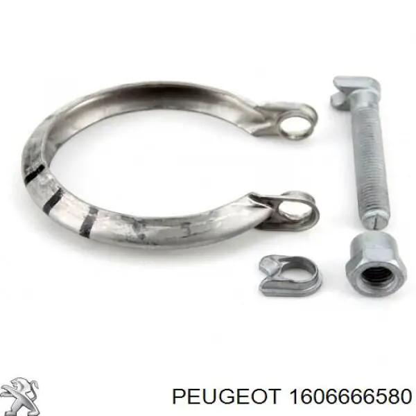 Хомут крепления глушителя передний Peugeot/Citroen 1606666580 цена, от 41.36 USD