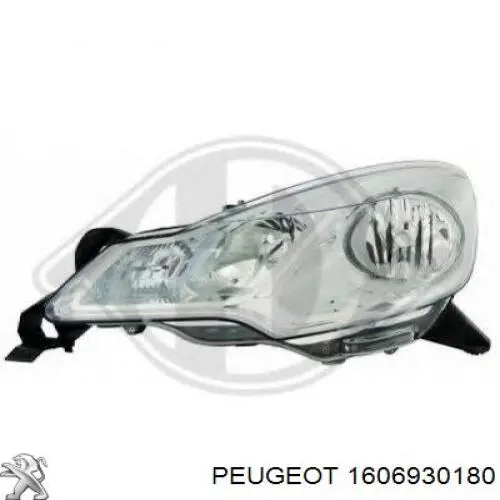 Фара левая Peugeot/Citroen 1606930180 цена, от 127.50 USD
