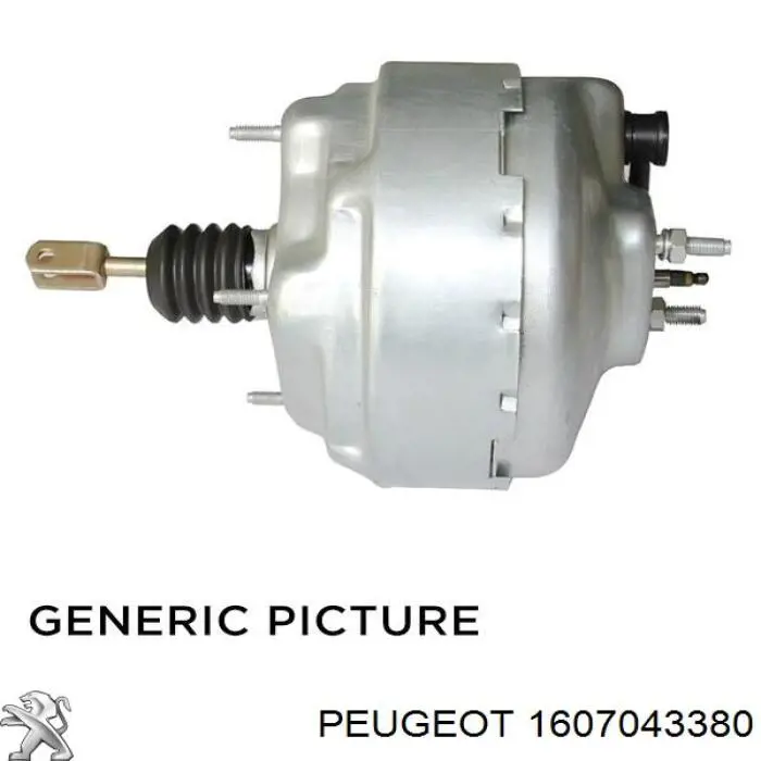 Reforçador dos freios a vácuo Citroen C4 GRAND PICASSO I UA