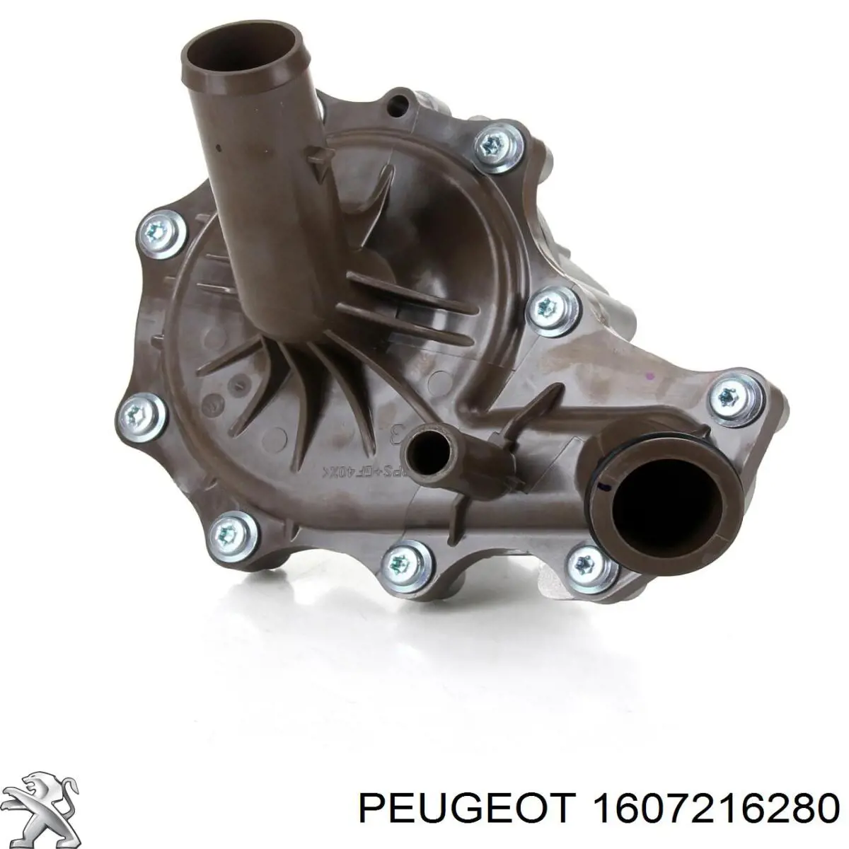 Помпа водяная, (насос) охлаждения, в сборе с корпусом Peugeot/Citroen 1607216280 цена, от 73.77 USD