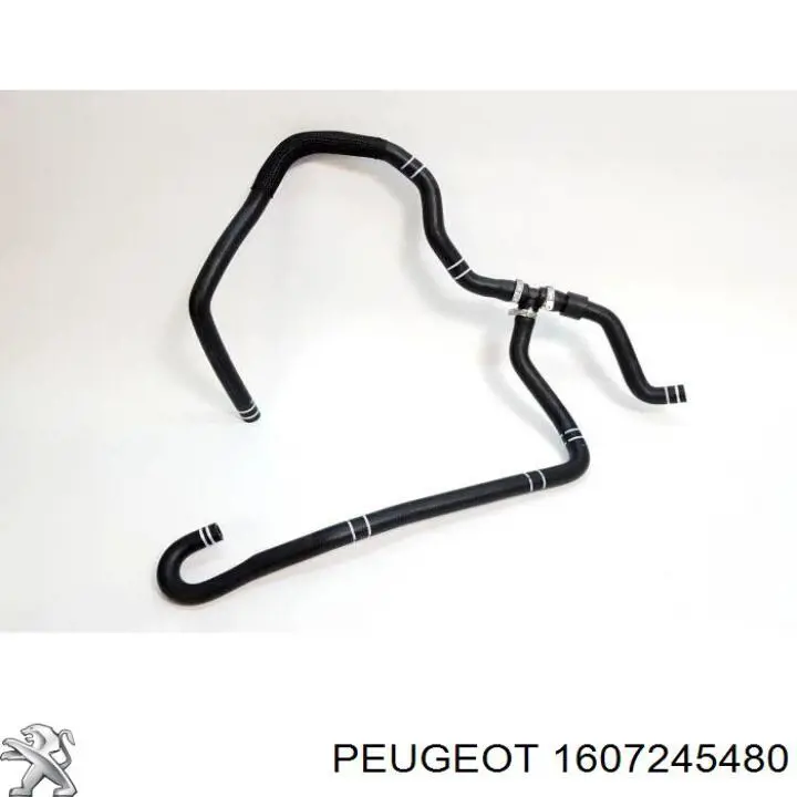 1607245480 Peugeot/Citroen шланг расширительного бачка нижний