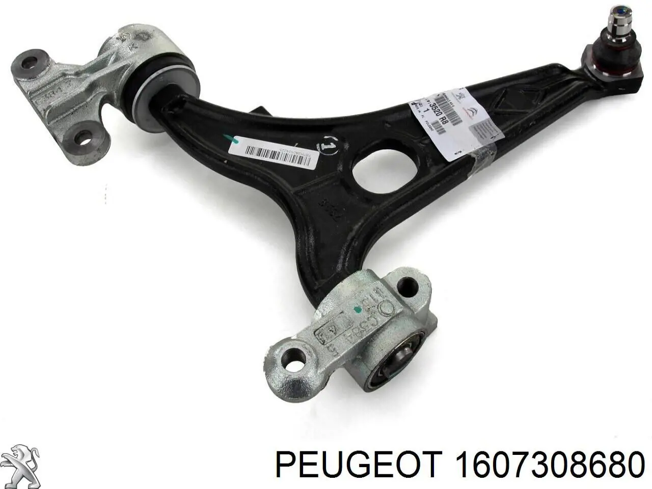 Купить 1607308680 Peugeot/Citroen Рычаг передней подвески левый