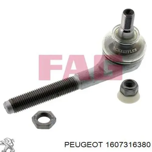 Купить 1607316380 Peugeot/Citroen Наконечник рулевой тяги, внешний