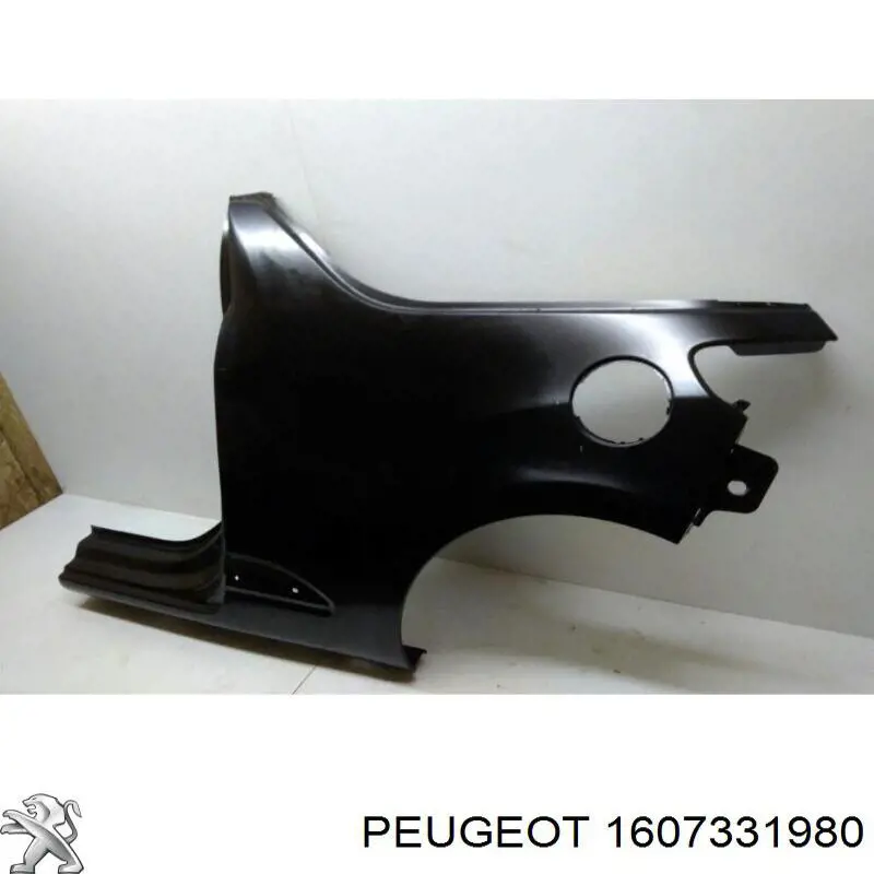 1607331980 Peugeot/Citroen Крыло заднее