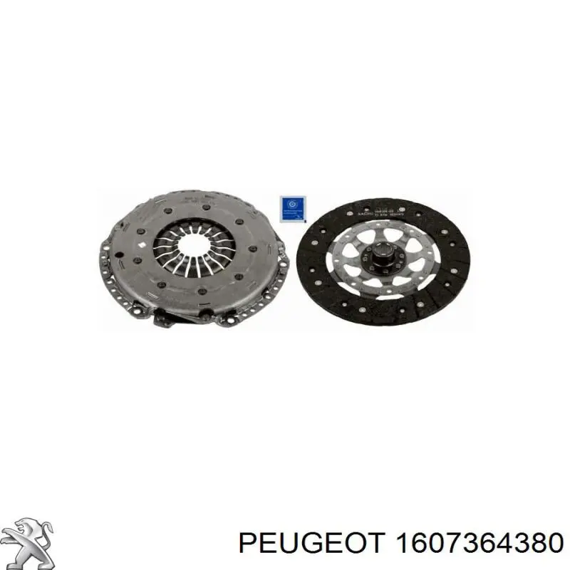 Kit de embrague (3 partes) 1607364380 Peugeot/Citroen