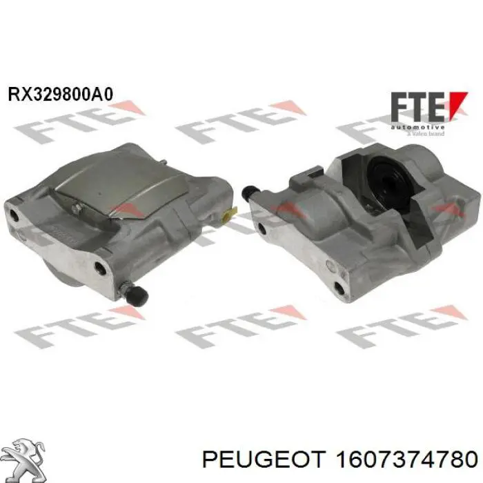 Купить 1607374780 Peugeot/Citroen Суппорт задний левый