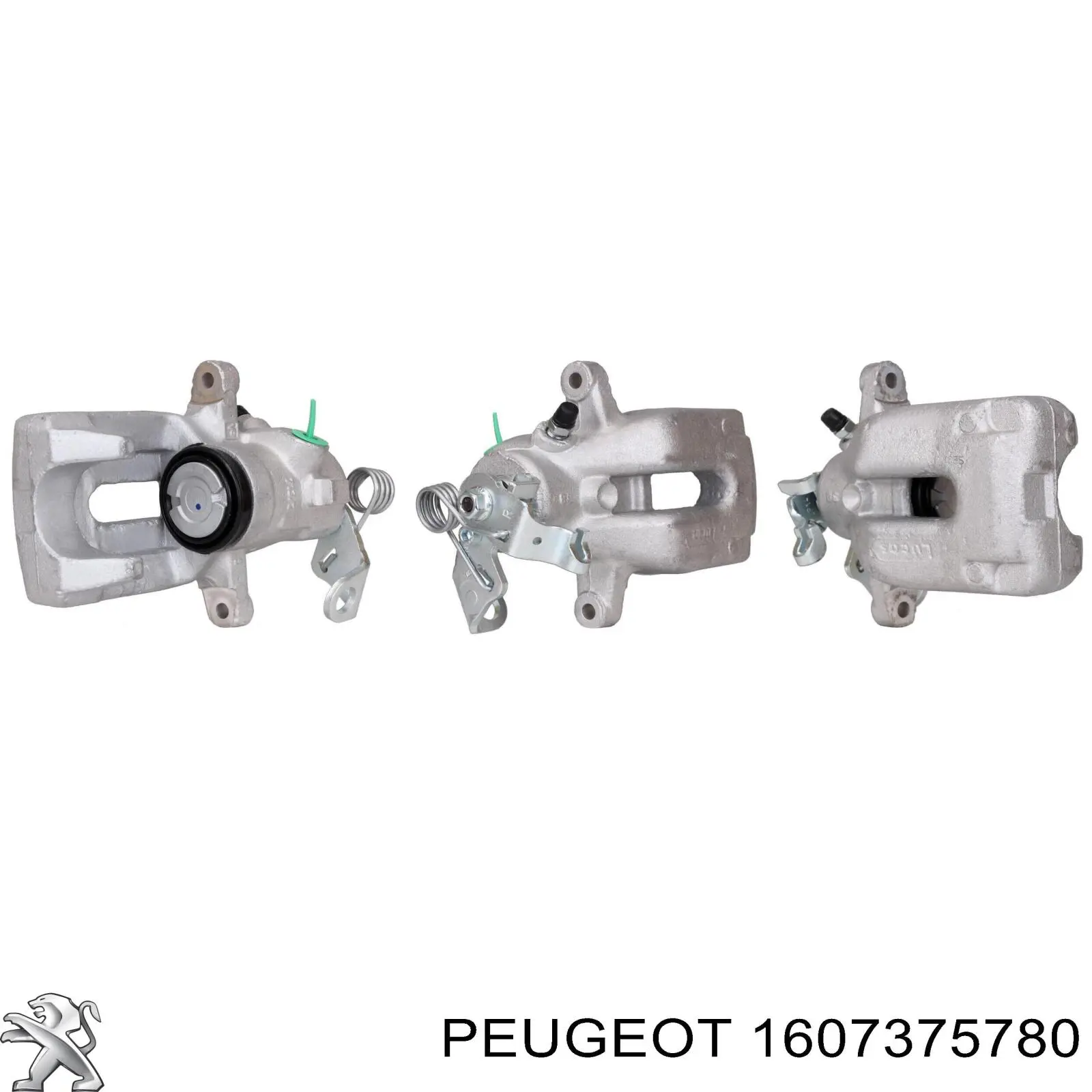 1607375780 Peugeot/Citroen суппорт тормозной задний правый
