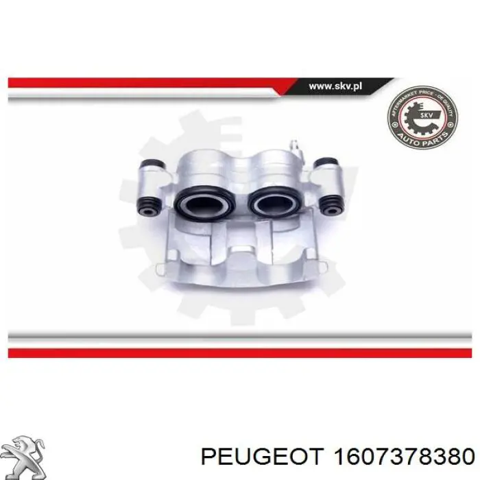 Pinza de freno delantera derecha 1607378380 Peugeot/Citroen