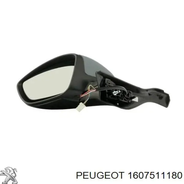 1607511180 Peugeot/Citroen Левое боковое зеркало
