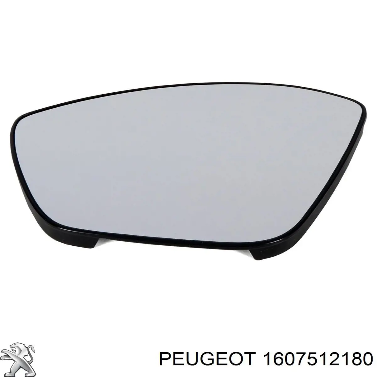 Cristal De Espejo Retrovisor Exterior Izquierdo 1607512180 Peugeot/Citroen