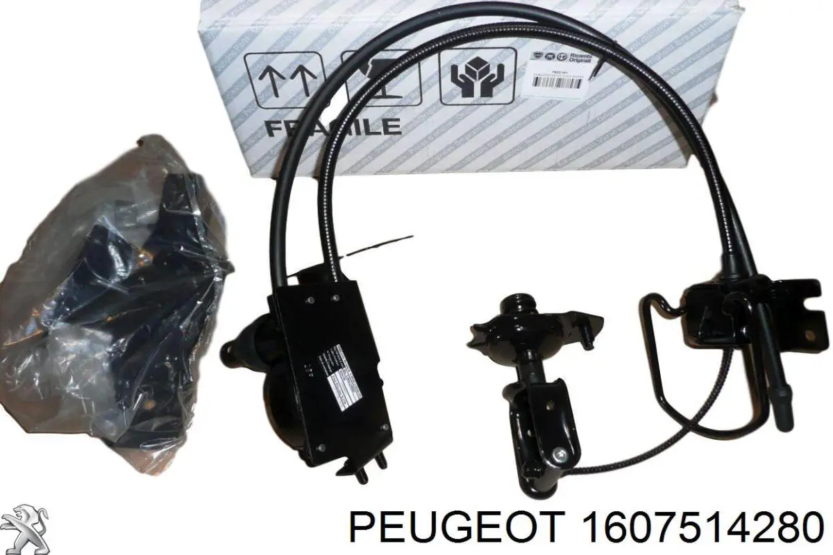 Cabrestante de rueda de repuesto 1607514280 Peugeot/Citroen