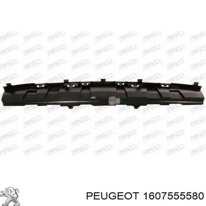 Soporte de radiador inferior (panel de montaje para foco) 1607555580 Peugeot/Citroen