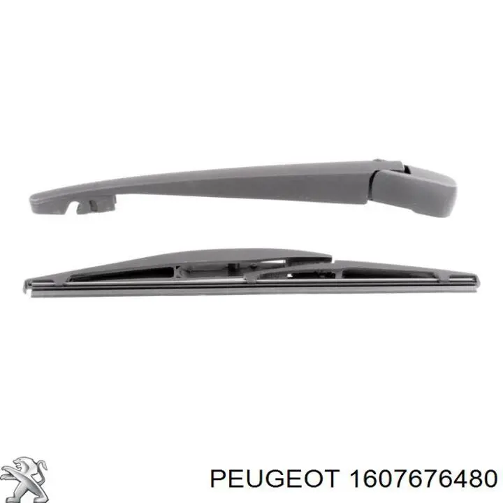 1607676480 Peugeot/Citroen Щетка заднего стеклоочистителя