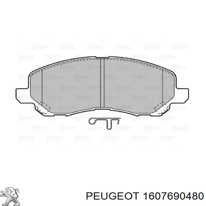 Колодки Peugeot/Citroen 1607690480 цена, от 30.04 USD