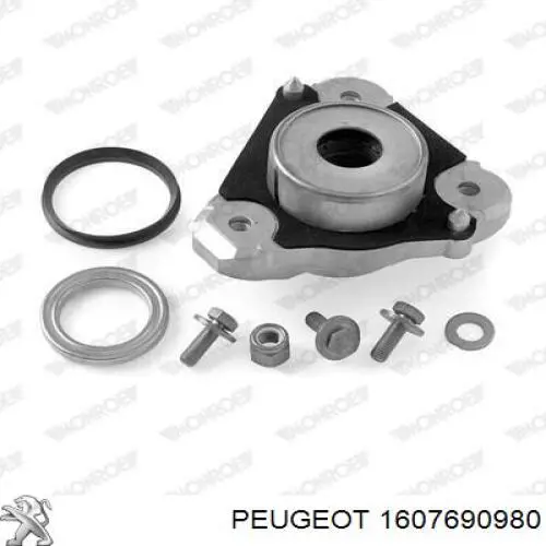 Опора амортизатора правого переднего Peugeot/Citroen 1607690980 цена, от 26.47 USD