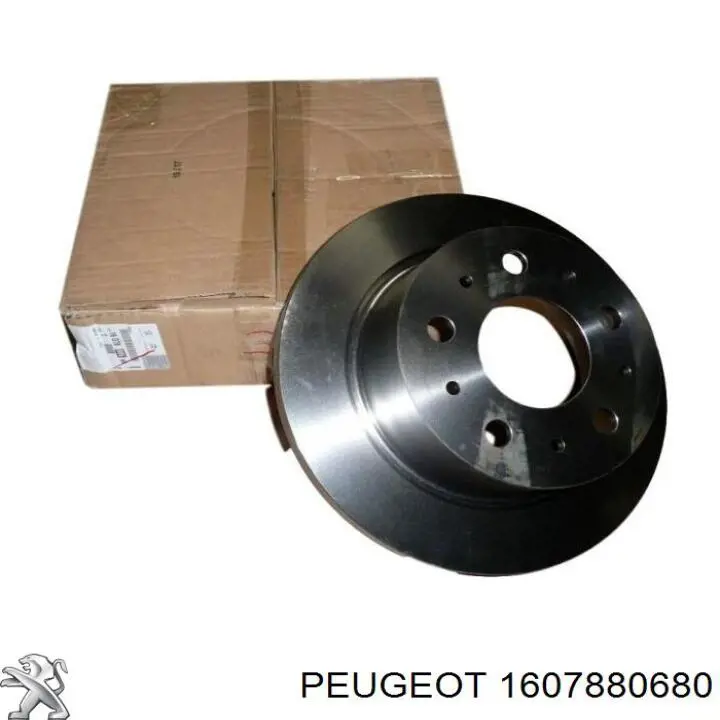 1607880680 Peugeot/Citroen диск тормозной задний