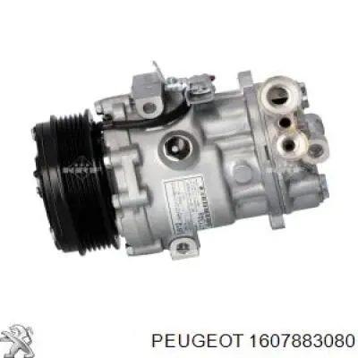 Compresor de aire acondicionado 1607883080 Peugeot/Citroen