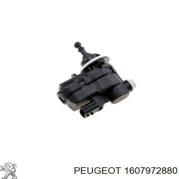 Elemento de regulación, regulación del alcance de faros 1607972880 Peugeot/Citroen