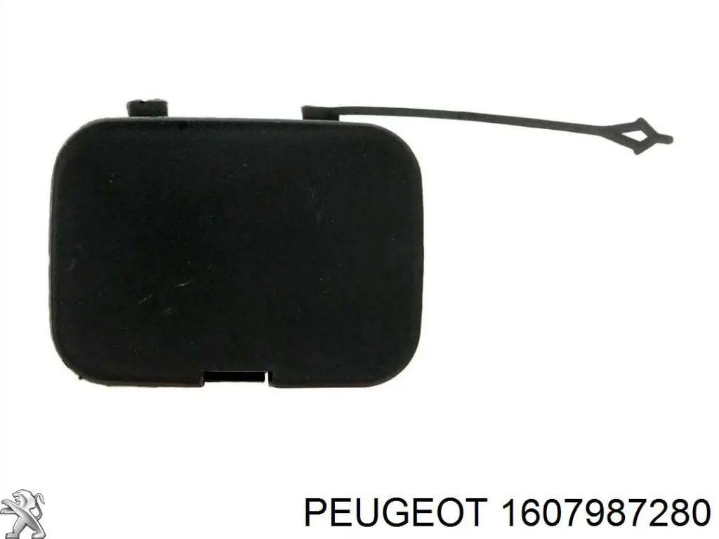 Заглушка буксировочного крюка 1607987280 Peugeot/Citroen